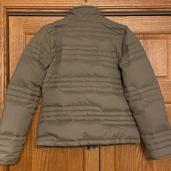Merrell Align Zip Up Quilted Zip Pockets Puffer Jacket Sage Women Size M - Picture 2 of 6